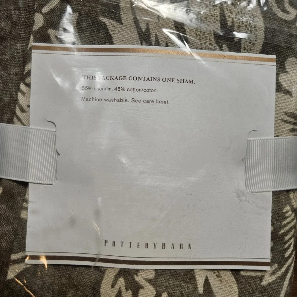 Pottery Barn Alessandra Linen Blend Standard Sham 26